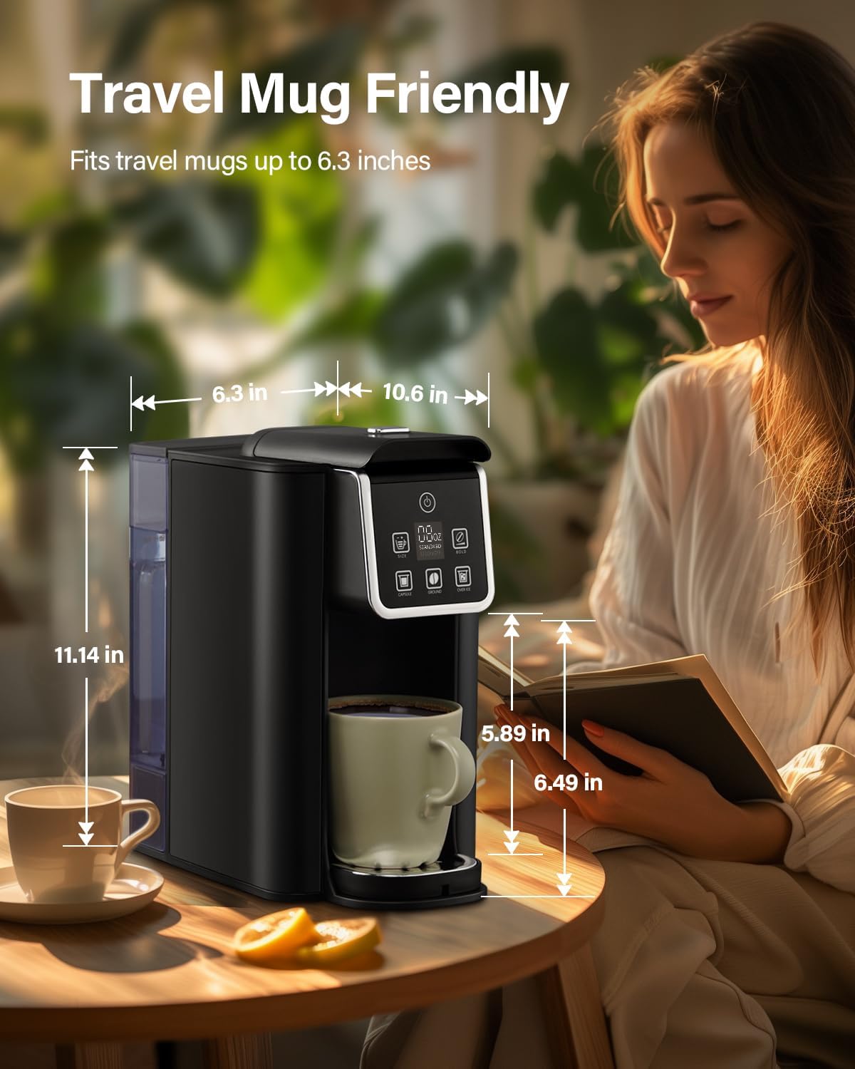 SHARDOR cafetera preparación rápida para empezar el día