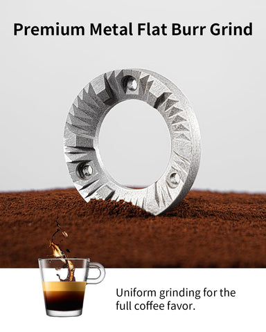 SHARDOR molinillo de cafe con 40 ajustes molienda precisa para espresso