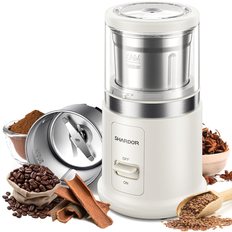 SHARDOR molinillo para cafe: molienda de granos para aroma intenso