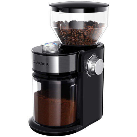 SHARDOR molinillo eléctrico de grano preciso para un sabor uniforme en cada taza.