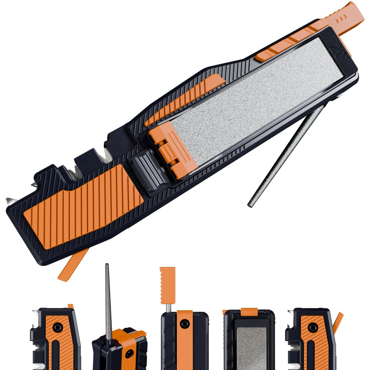 Sharp Pebble lijado diamante guía: borde preciso en campo