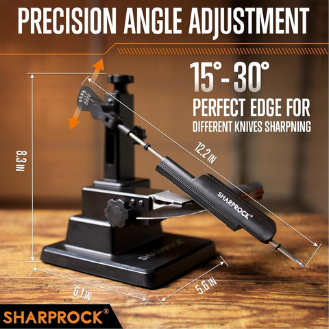 SHARP ROCK guia-angulo-ajustable para afilar con precision en diferentes cuchillos