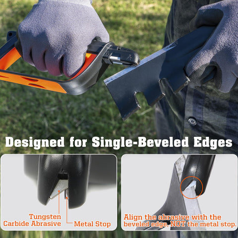 SHARPAL 103N afilador podaderas y tijeras, retoques rápidos para setos densos
