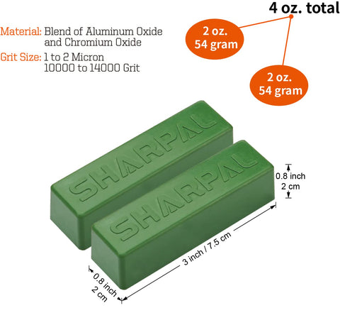 SHARPAL detalle de textura verde mostrando grano ultrafino y fácil aplicación