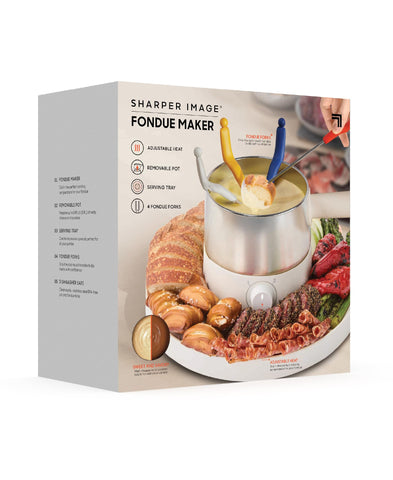 Sharper Image Fondue: diseño libre de BPA para una experiencia segura