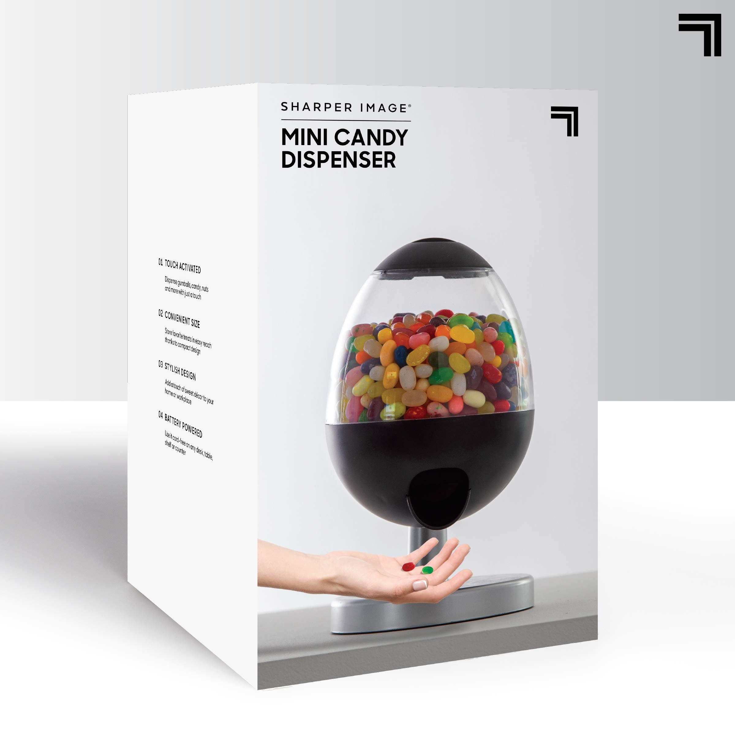 Sharper Image dispensador de dulces, solución práctica para uso diario en casa.