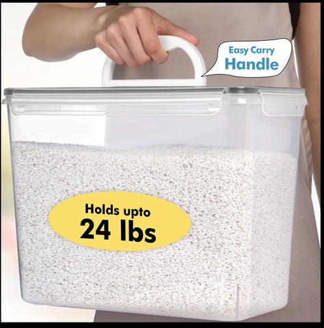 Tapa de cierre de 4 lados de Shazo con sello de silicona para frescura.