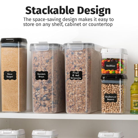 Shazo: ideal para cereal y harina en la despensa para uso diario.
