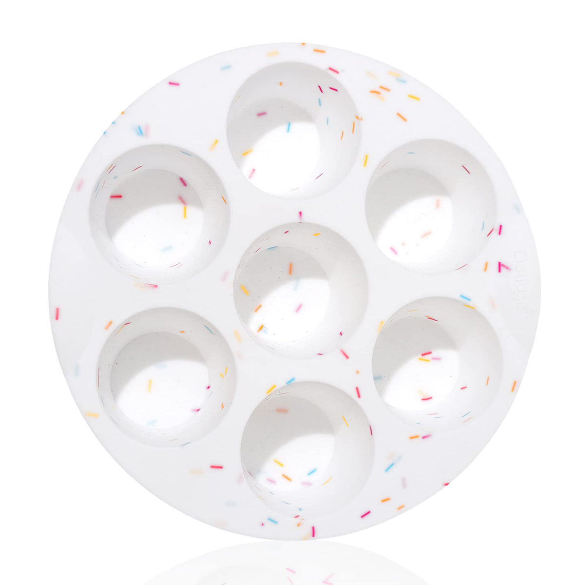 SHEbaking molde silicona para huevos en freidora de aire, 7 cupos y desmoldeo fácil.
