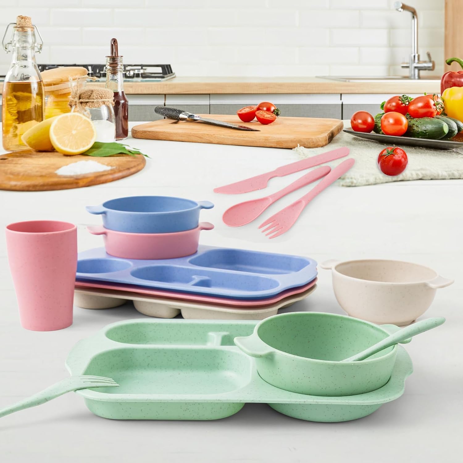 SHECIPIN cubiertos-cucharas, utensilios versátiles para todas las comidas