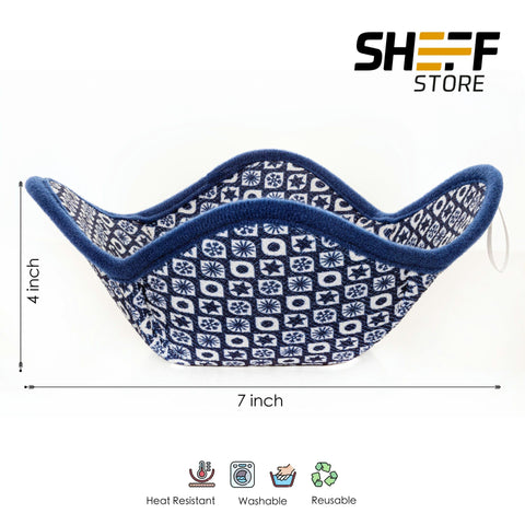 Agarre ergonómico Sheff en blanco para manejo seguro