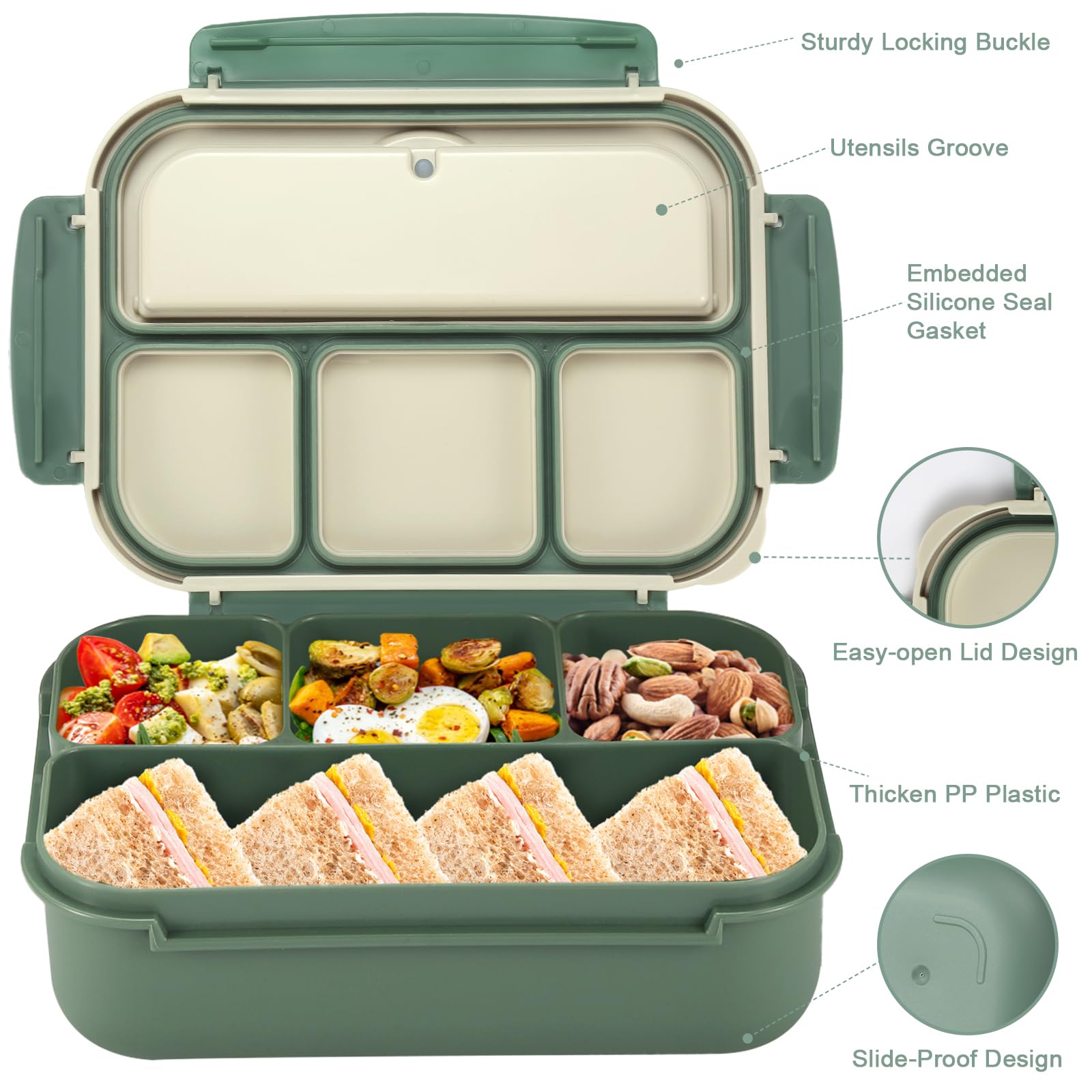 shell-and-turtle tarro-salsa con junta de silicona para salsas seguras.