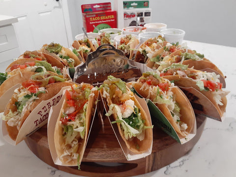 Shellminator permite cocer varias tortillas a la vez en sartén.