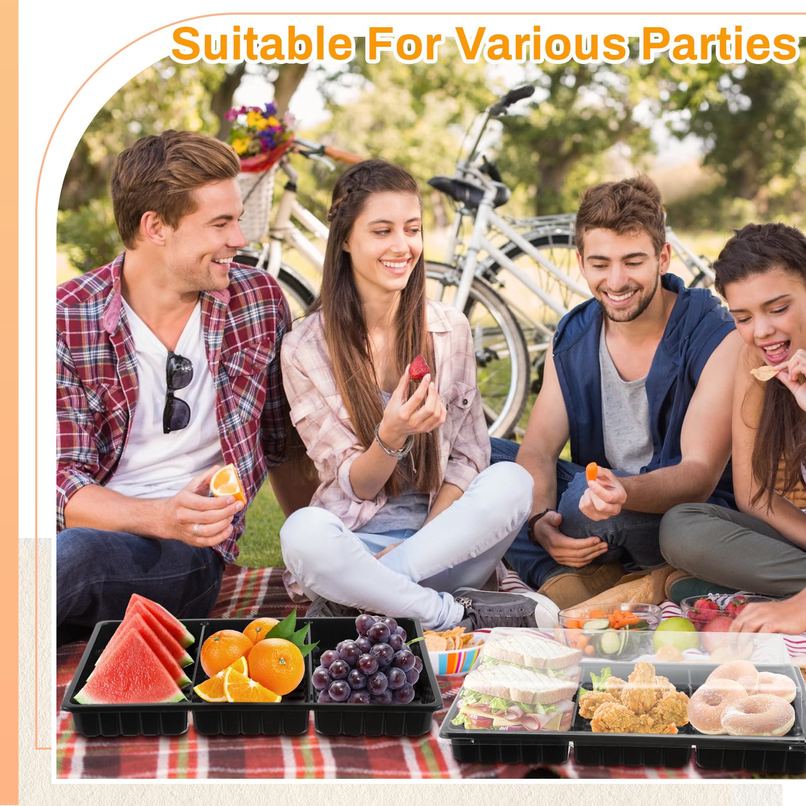 Dimensiones grandes Shellwei para servir sándwiches, pasteles y bollos.