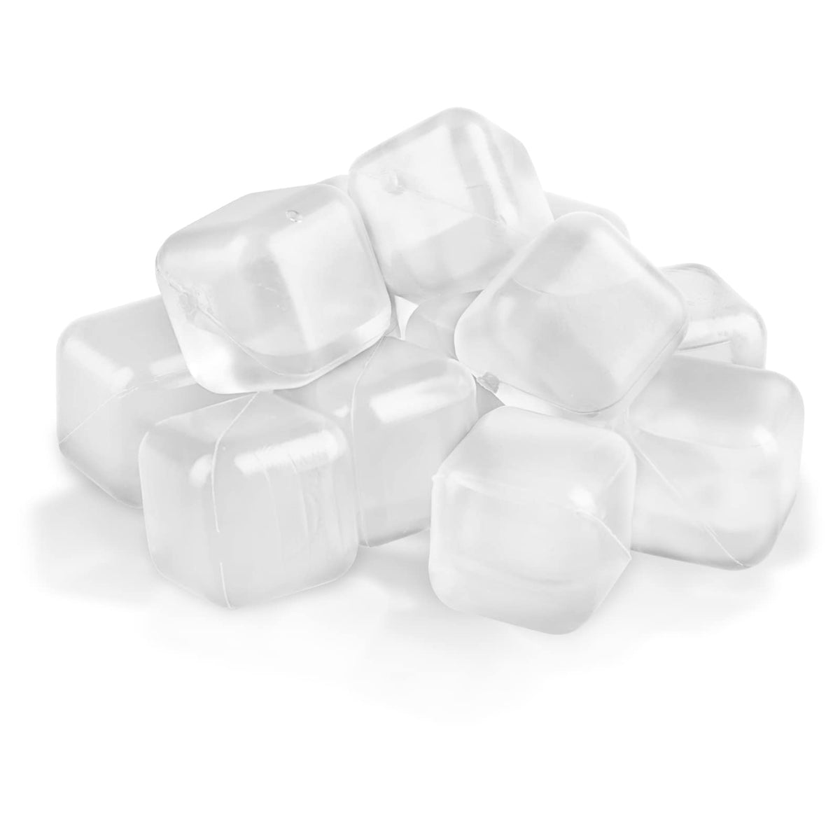 SHENGQIPC cubos hielo reutilizables 60-unidades para enfriar sin diluir