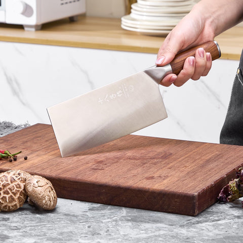 SHI BA ZI ZUO: uso doméstico diario para cortar carne y verduras.