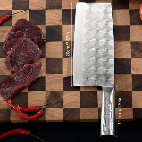 Corte de carnes y huesos SHI BA ZI ZUO con filo ultra afilado