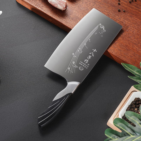 SHI BA ZI ZUO Cuchillo Verduras 7p Corte de carne pequeña con facilidad.