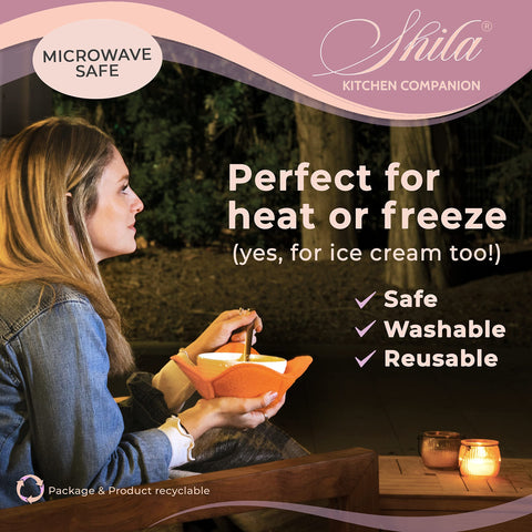 SHILA Bowl Snuggies lavables a máquina para uso repetido
