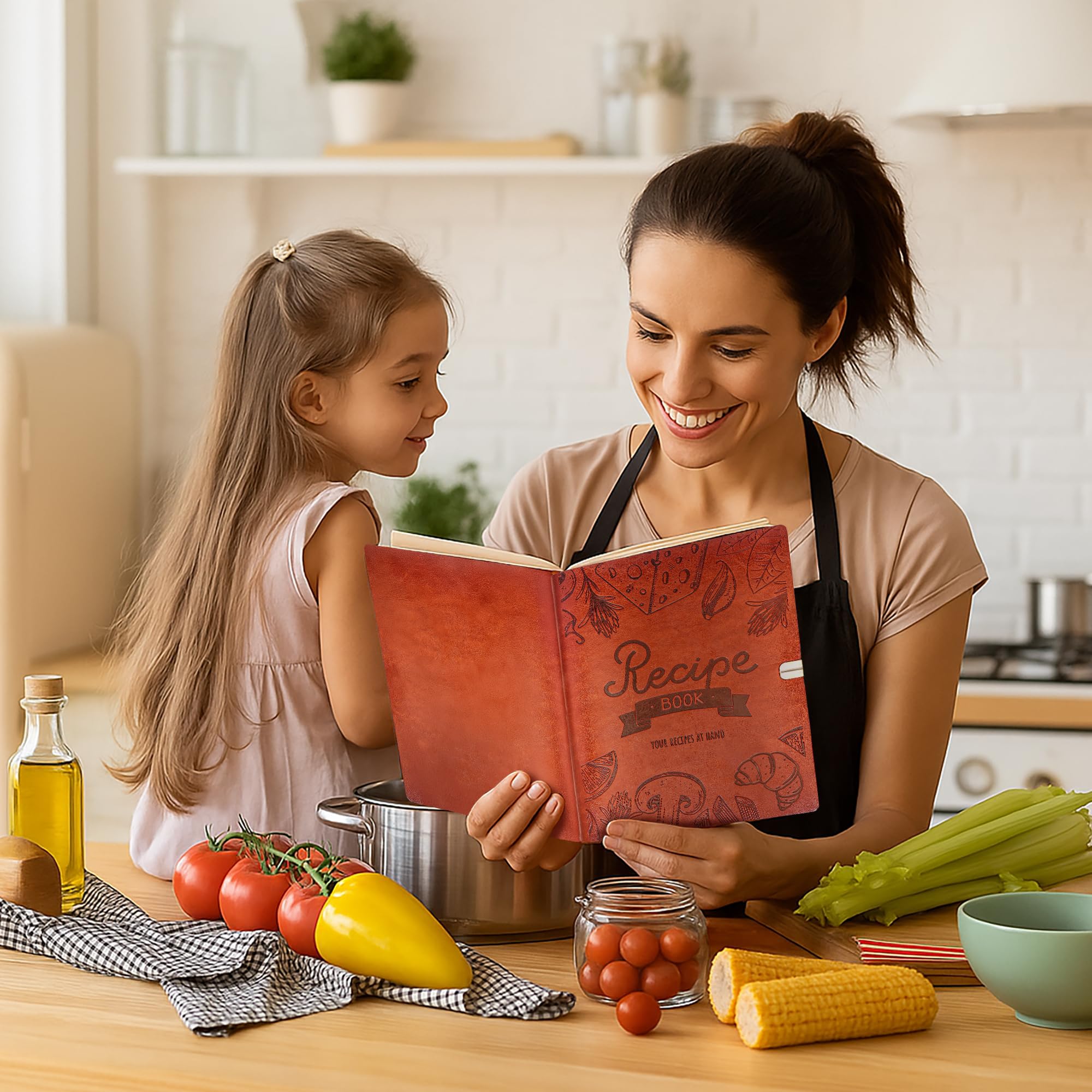 SHIMANY índice de seis páginas para localizar recetas rápidamente