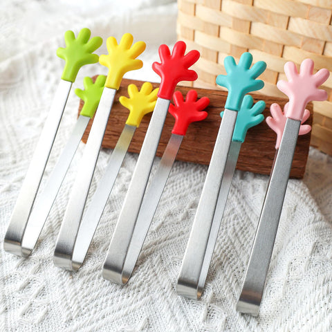Shindel pinzas mini de silicona para chips y palomitas, servicio limpio.