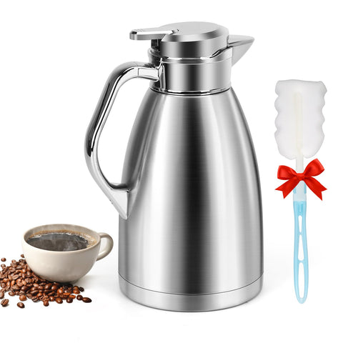 Jarra ShineMe 61oz para mantener el café caliente durante horas