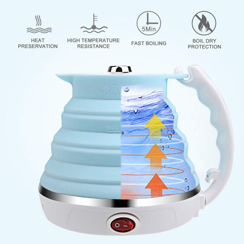 ShineMe hervidor de viaje: base calefactora rápida para agua caliente