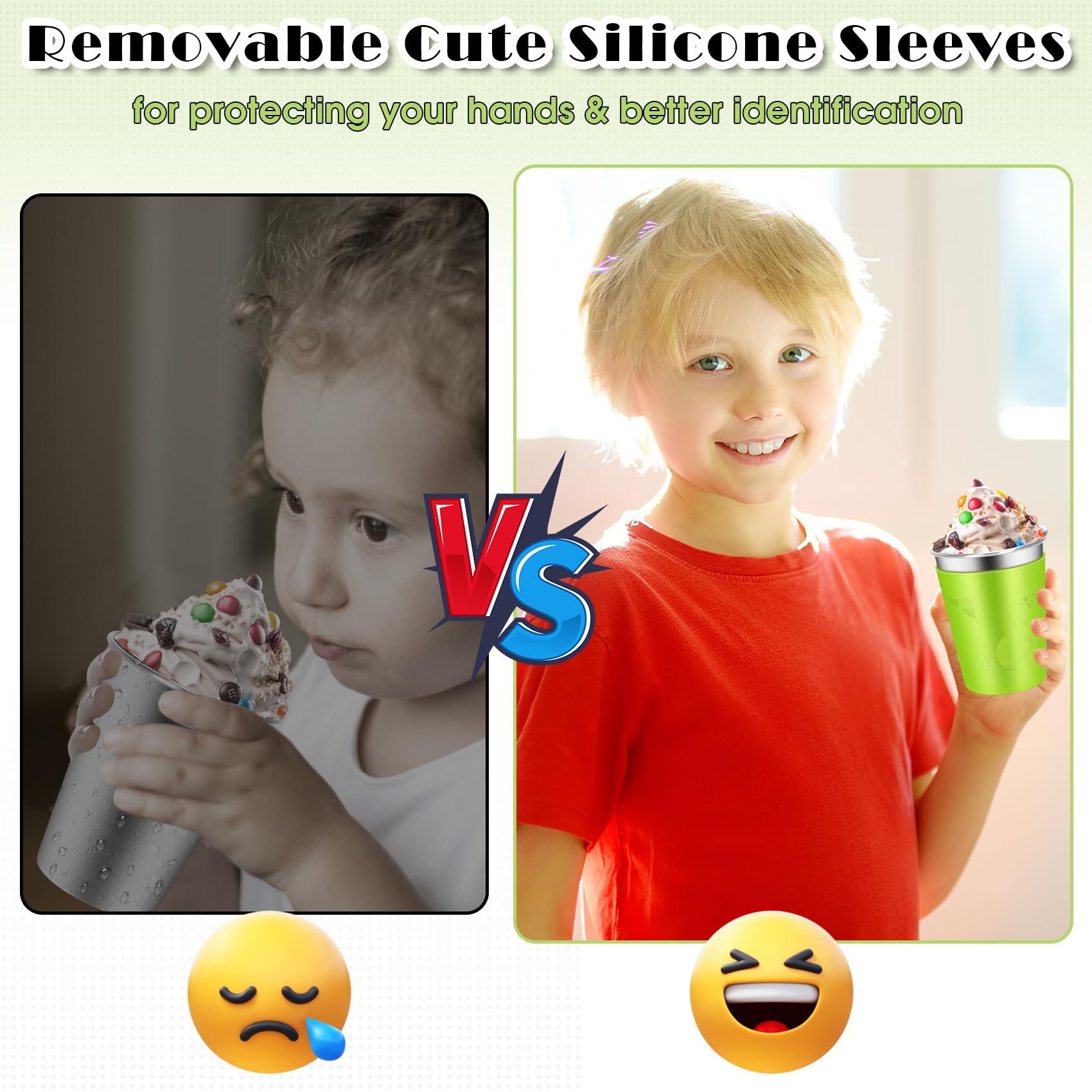 Usos versátiles ShineMe para leche, jugo y cafe