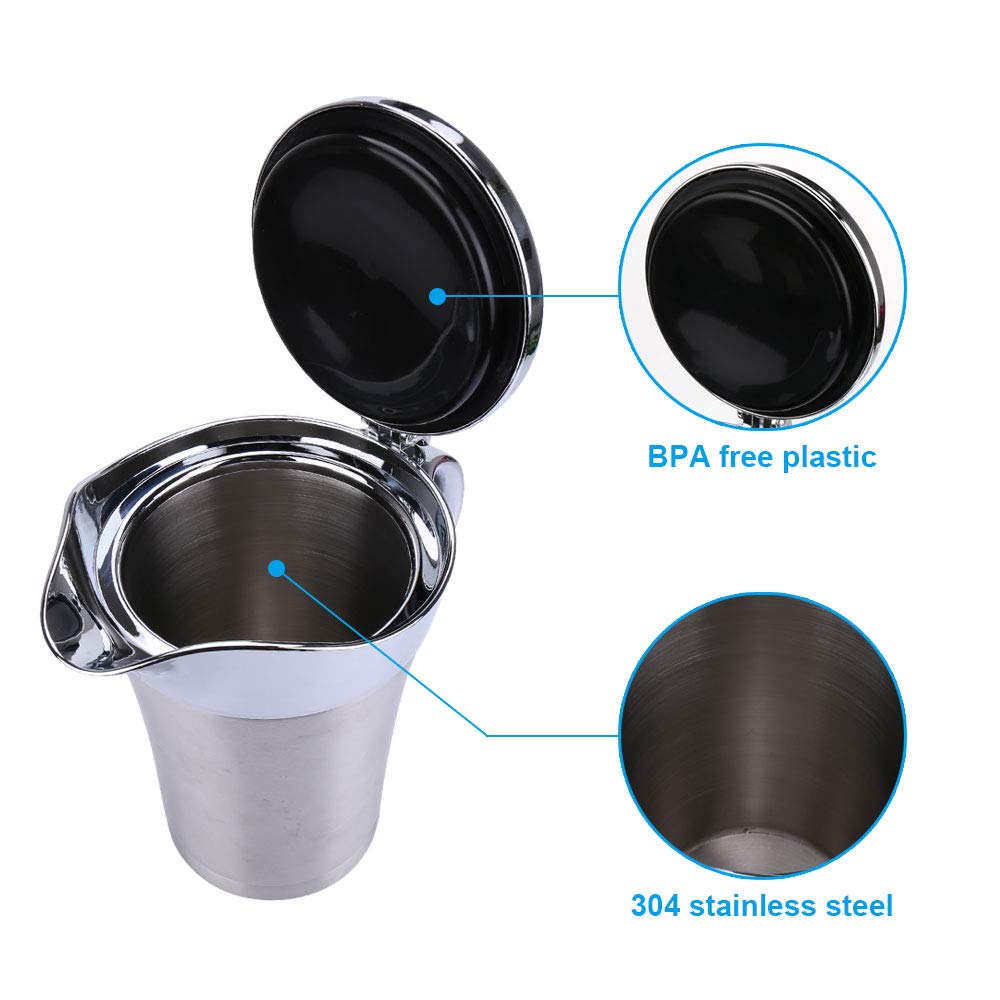 ShineMe Jarra para salsa para carne con capacidad de 26 oz