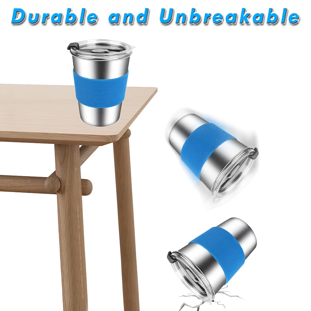 Taza ShineMe con mangas de colores para identificar cada niño