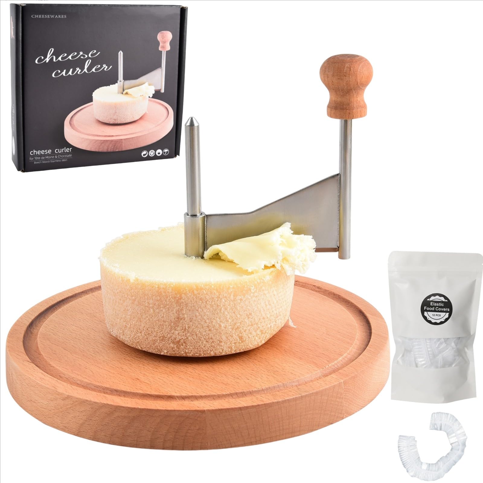Rizador de queso ShinianYa: 12 bolsas para conservar la frescura