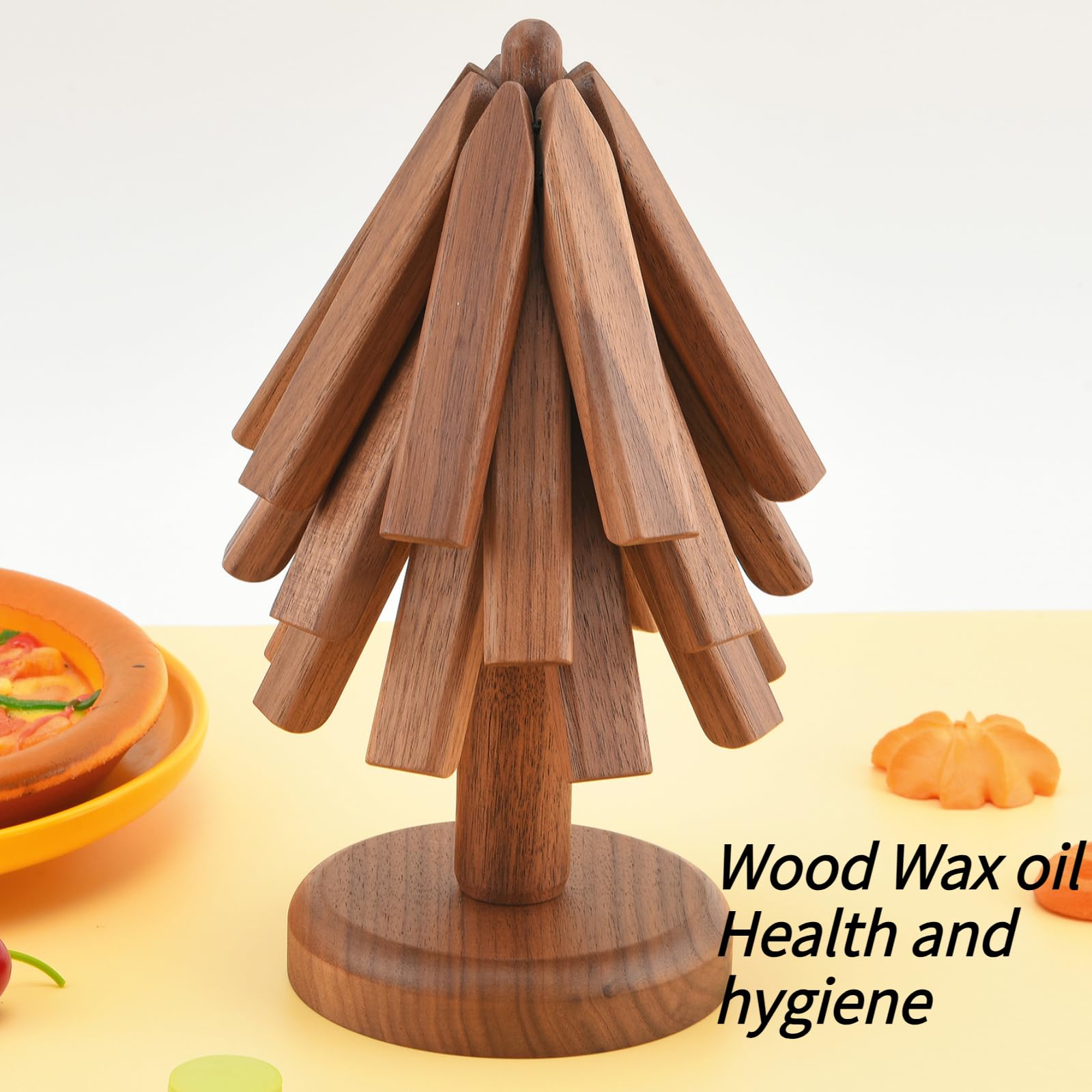 ShinianYa soporte para posavasos árbol, organiza y facilita almacenamiento.