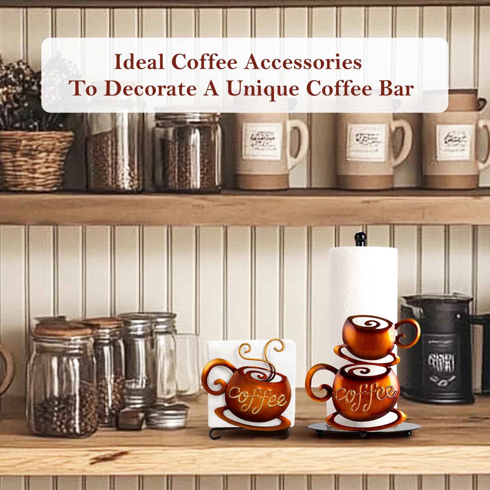 Shinlar portarrollos regalo perfecto para amantes del café
