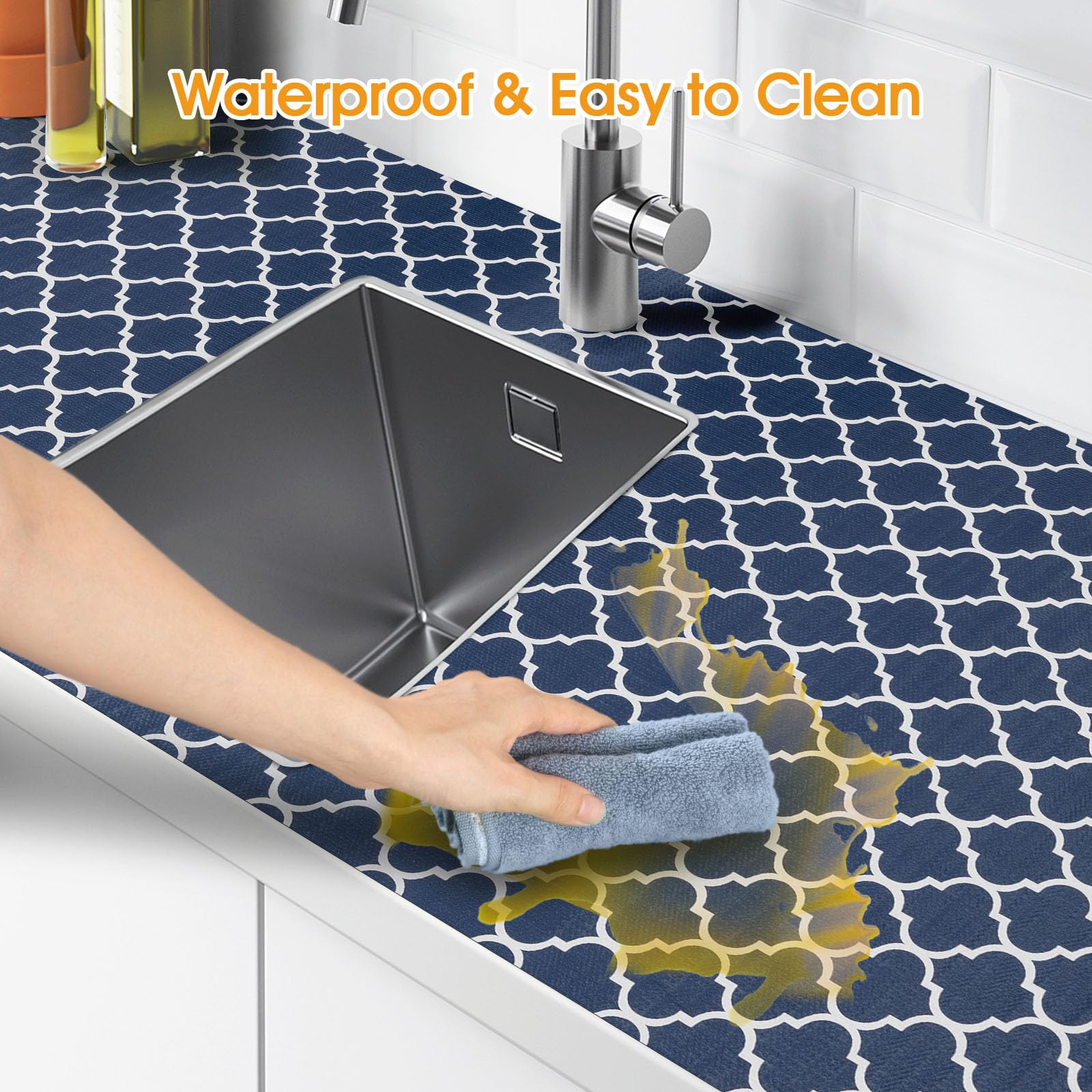 Shinlendid forro cocina duradero, resistente al agua para uso diario.
