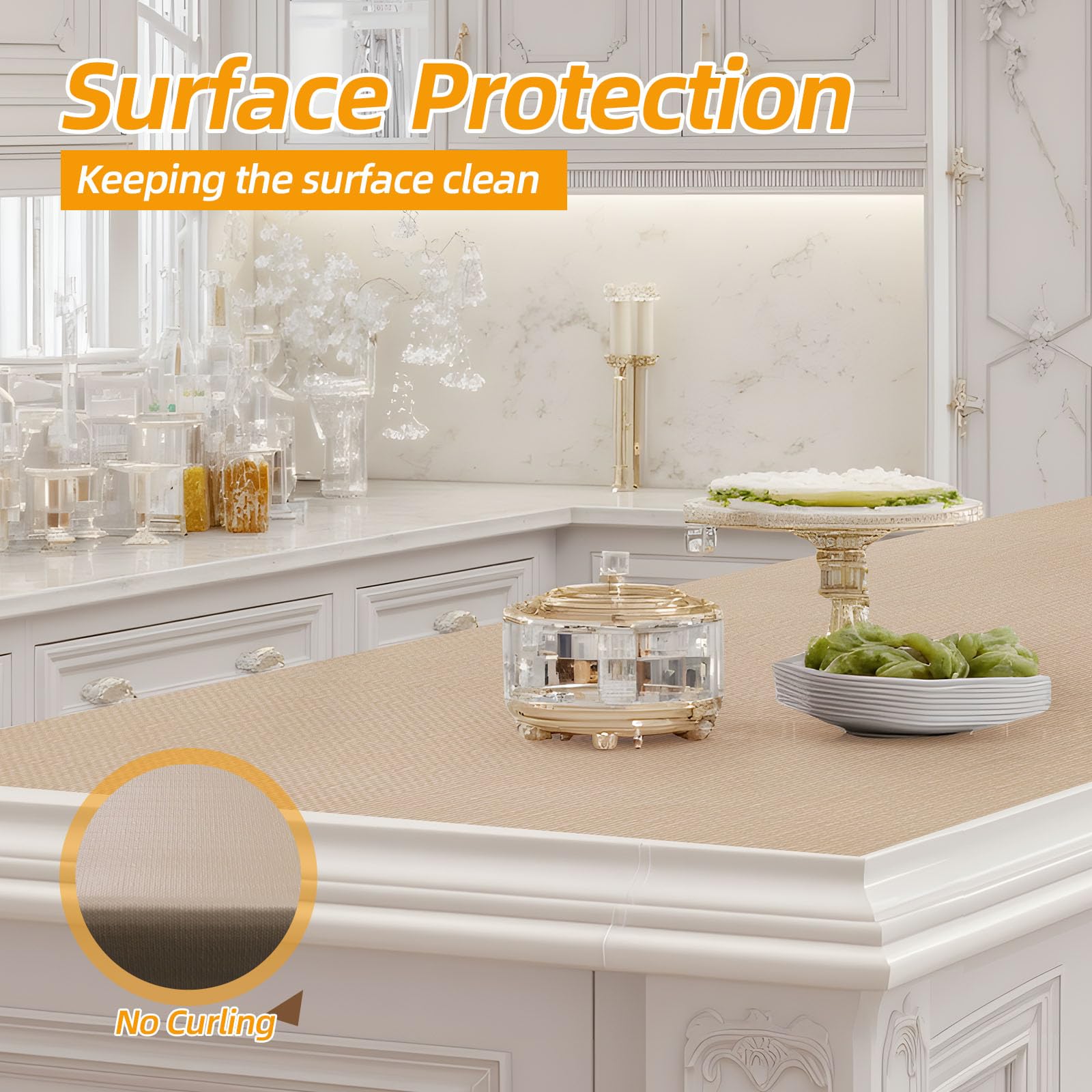 Shinlendid proteccion de superficies para armarios evita rasguños.