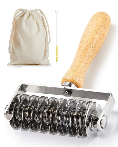 Cortador SHINNINGHO con rejilla para masa, resultado uniforme.