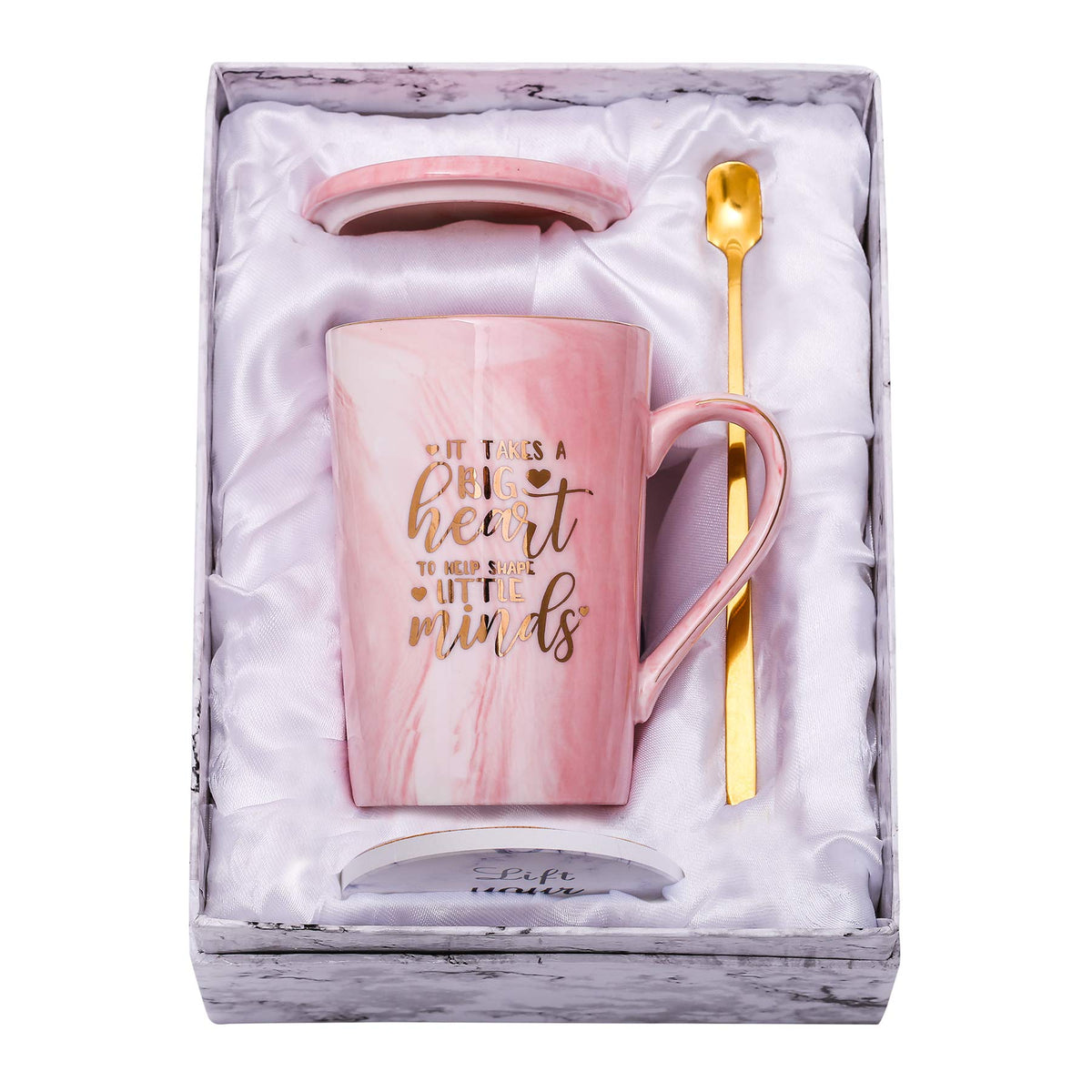 Taza ShinnyWis para profesor de 14oz, ideal para regalar café en clase.