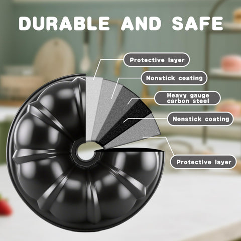 Shinsin Bundt Pan base estable para horneados diarios