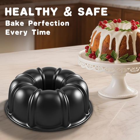 Shinsin Bundt Pan superficie antiadherente facilita desmoldeo