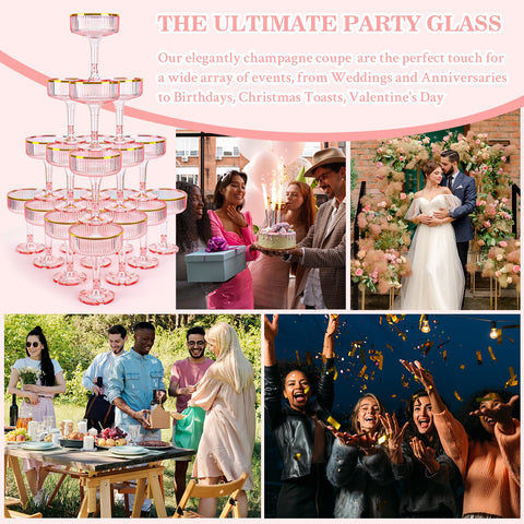 SHIQIKEJIPTY copas champagne para bodas y eventos