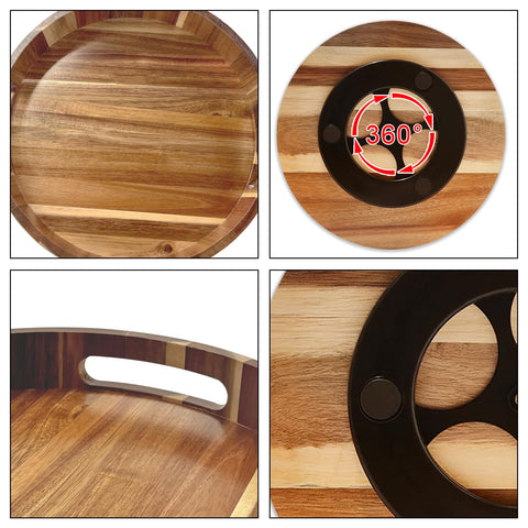 Sholramo accesorio de cocina en madera, uso versátil como organizador de alacena.