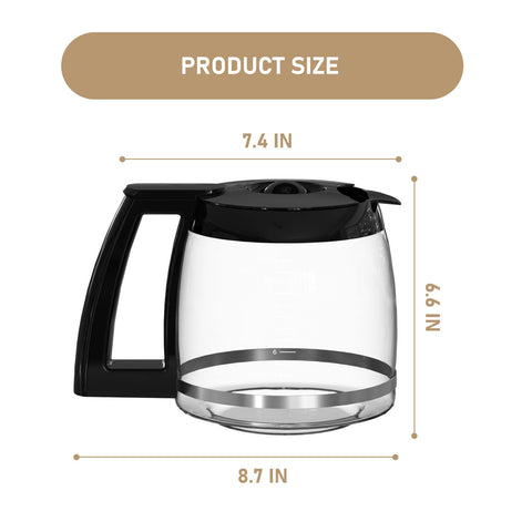 Capacidad de casi 14 tazas para reuniones con Shonshon