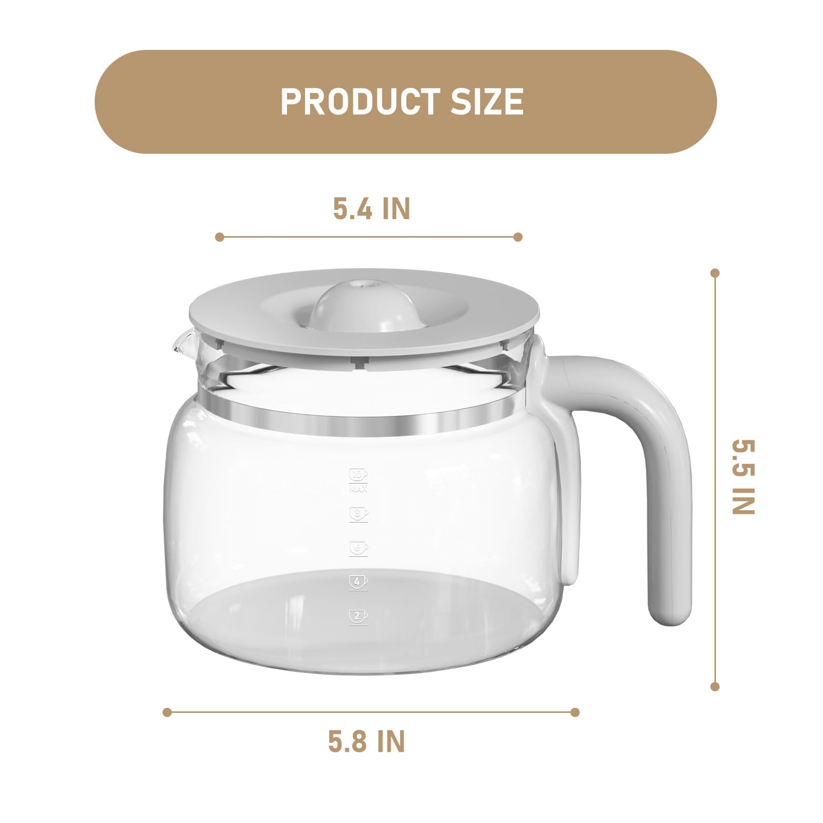 Mango ergonómico Shonshon para verter sin goteos.