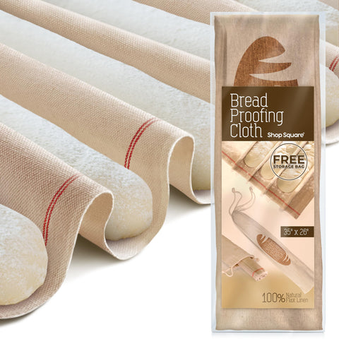 Shop Square Couche profesional extra grande 35x26 para reposo uniforme de la masa