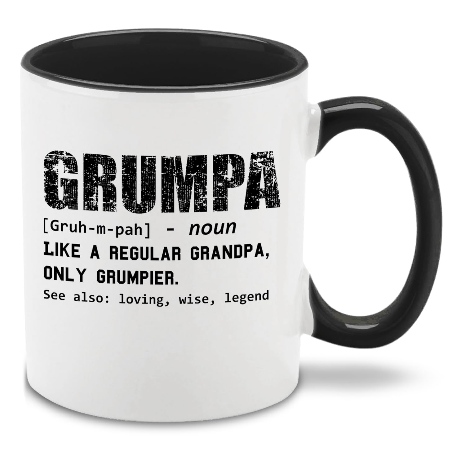 shop4ever Grumpa-definicion-taza: ideal para desayunos con humor y estilo.