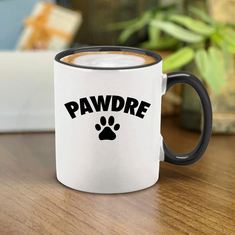 Shop4ever Pawdre interior negro brillante resalta el diseño