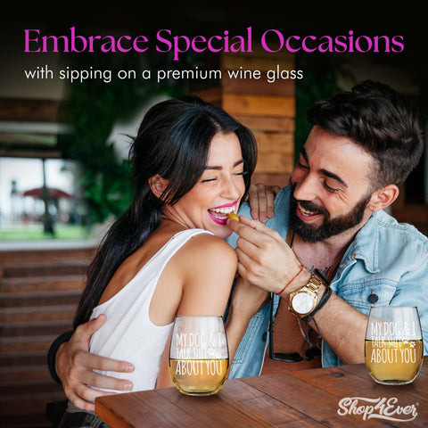 shop4ever vaso 15oz, capacidad ideal para vino o bebidas