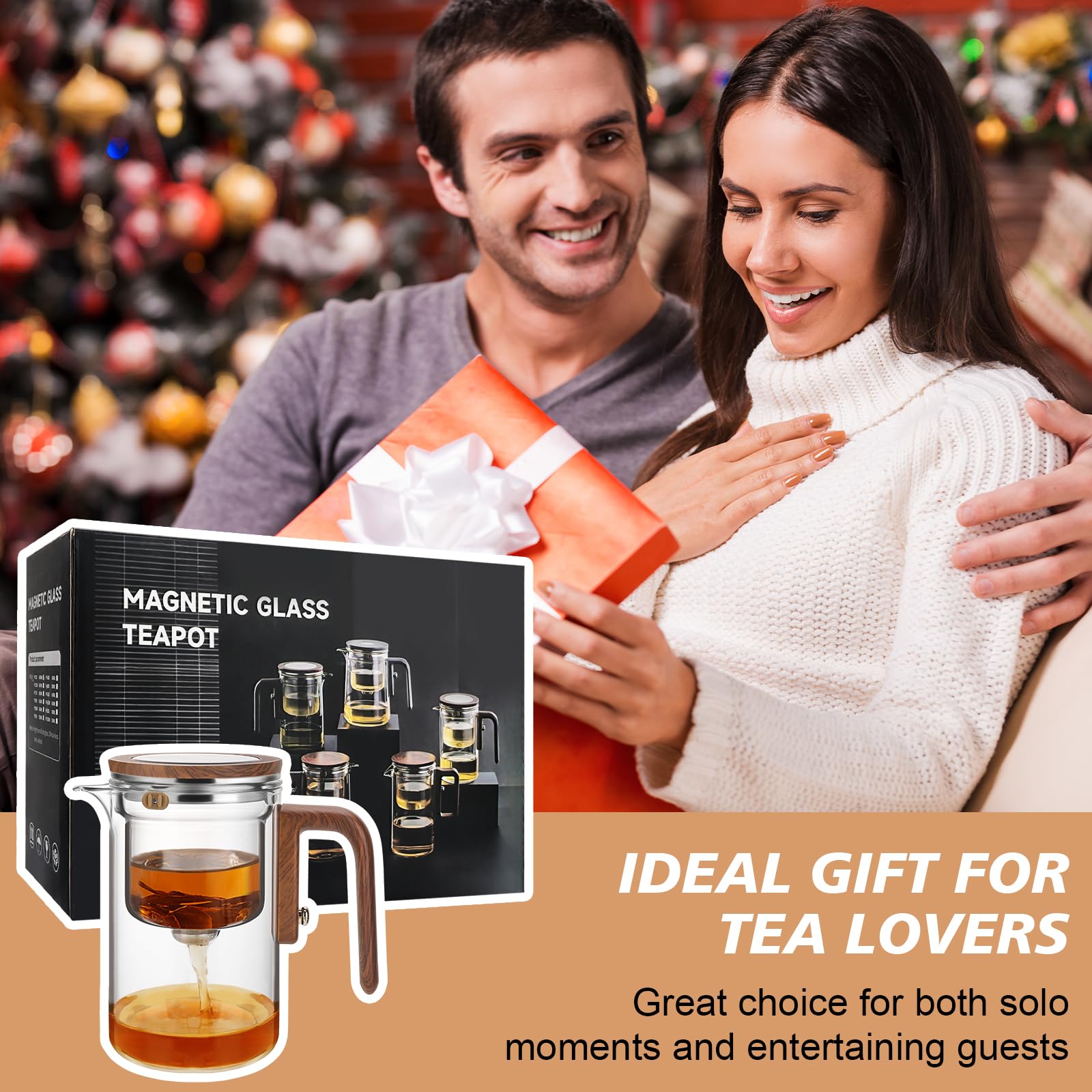 Paquete regalo Enchanti para amantes del té.