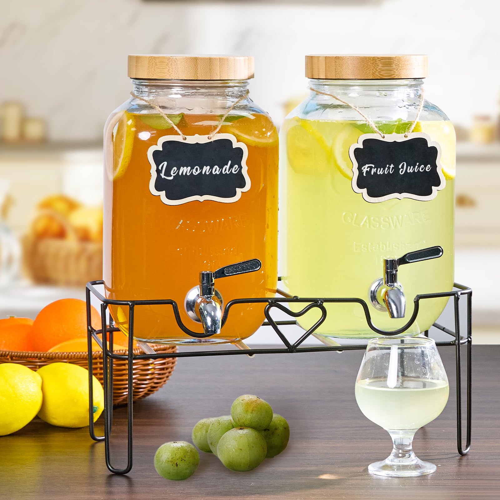 ShoreHao dispensador versátil para bebidas diversas, ideal para fiestas.