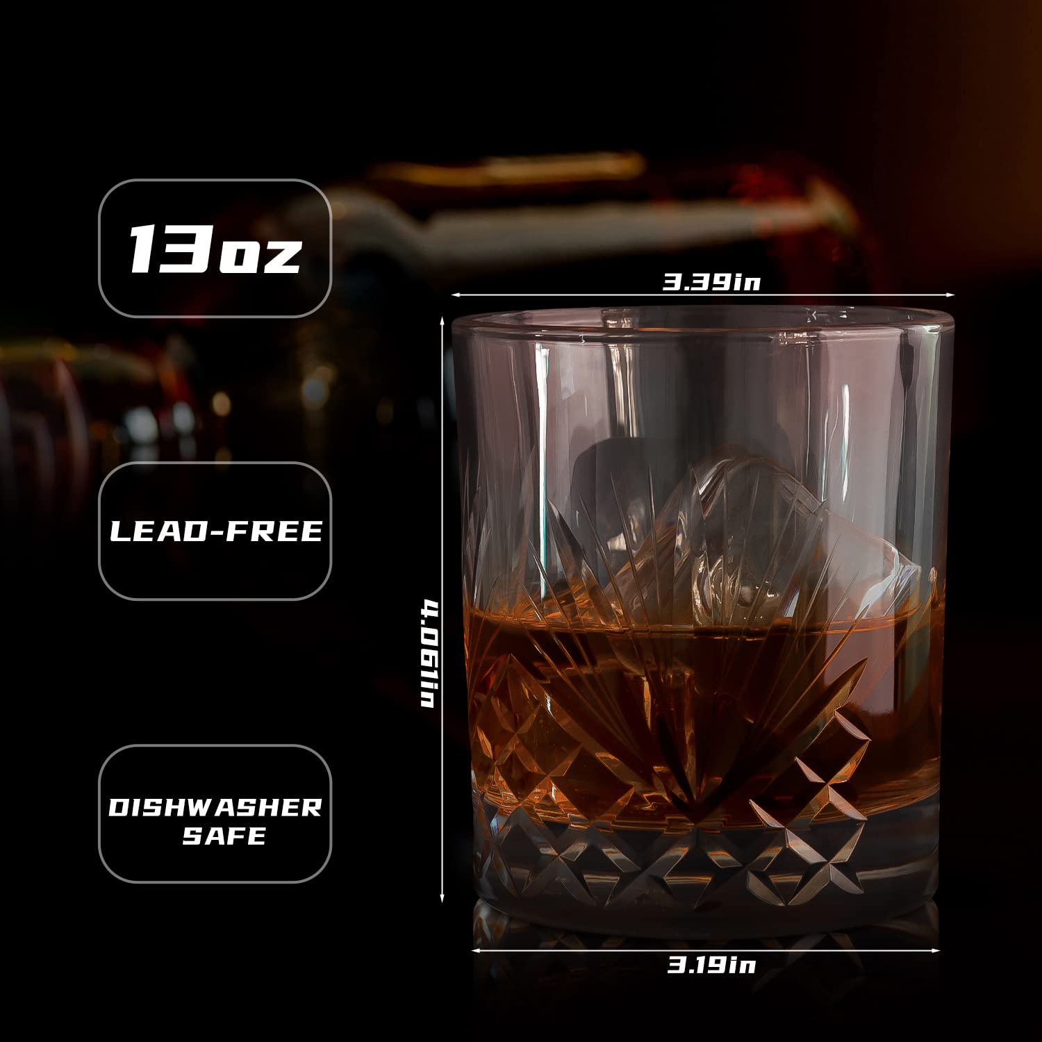 Vaso SHOSHIN de cristal sin plomo con claridad excepcional para degustaciones de whisky.